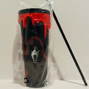 Scream’s NEW Ghost Face Red Drip Blood Acrylic Tumbler